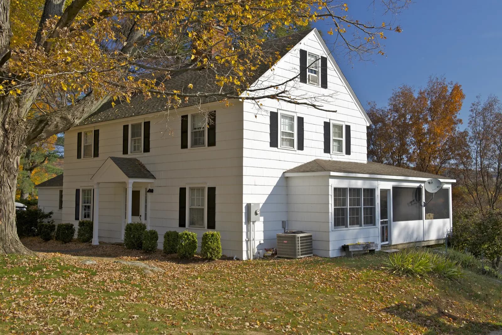 Fall Cleanup on a Cape Cod property